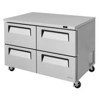 Turbo Air 48in 12cf Undercounter Freezer With Four Drawers - TUF-48SD-D4-N