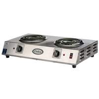 Cadco Double Burner Hotplate Electric Range 1650W - CDR-1T 