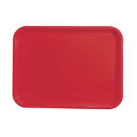 Update International 14in x 18in Fast Food Tray Red - FFT-1418RD