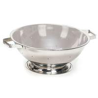 Crestware 5 Quart Stainless Footed Colander - COL05