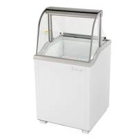 Turbo Air (4) 3gl Ice Cream Dipping Cabinet White - TIDC-26W-N 