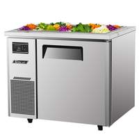 Turbo Air 36" Refrigerated Buffet Display Table Stainless With Casters - JBT-36-N