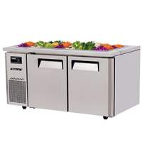 Turbo Air 60" Refrigerated Buffet Display Table Stainless w/ Casters - JBT-60-N