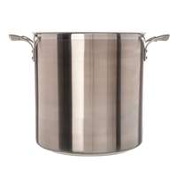 Browne Foodservice Thermalloy 32 Quart Heavy Duty Stainless Steel Stock Pot - 5723932