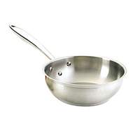 Browne Foodservice 8in Saute Wok Pan Stainless - 5724042 