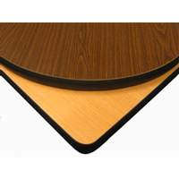H&D Commercial Seating Reversible 30in x 60in Restaurant Table Top Wood Color Options - TRL3060 