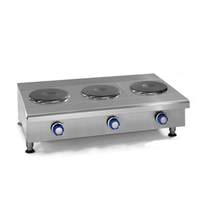Imperial 36" Countertop Electric Hotplate with (3) 2kw Burners - IHPA-3-36-E