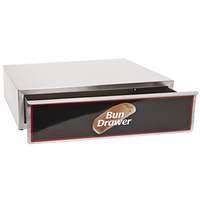 Benchmark Dry Bun Drawer Box Stainless for 20 Hot Dog Roller Grill - 65020