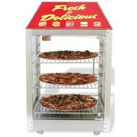 Benchmark 2 Door Food Display Warmer & Merchandiser with 3 Shelves - 51040 