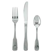Update International 1dz Shelley Stainless Steel Dinner Forks Flatware - SH-505-N
