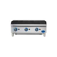 Globe 36in Counter-Top Natural Gas Char-broiler - Radiant - GCB36G-SR 