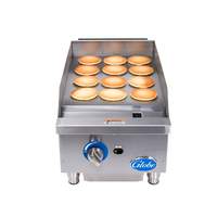 Globe 15in countertop Natural Gas Griddle with Manual Controls - GG15G 