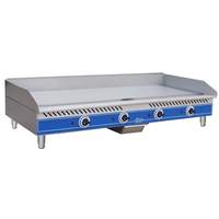 Globe 48" Electric Counter Top Griddle Medium Duty Thermostatic - GEG48