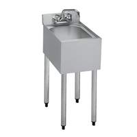 Krowne 21-1C 21"D Underbar Hand Sink 1 Compartment 10" x 12" x 7" Bowl