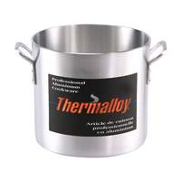 Browne Foodservice Thermalloy 60 Quart Stock Pot Aluminum Heavy Weight - 5814160