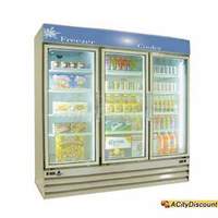 Ascend ABM-72DT 3 Solid Door Refrigerator & Freezer 72 cu. ft. - JGD-61DT