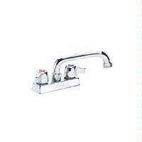 Krowne Metal 6" Laundry Faucet Deck Mount w/ 4" Center & Spout Adapter - 11-450