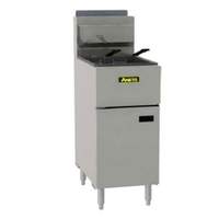 Anets Silverline 40lb Gas Fryer Stainless Commercial 90000 BTU - SLG40