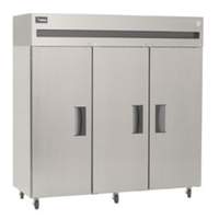 Delfield 66.5 Cu.ft Reach-In Refrigerator Cooler with 3 Solid Doors - GBR3P-S
