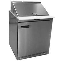 Delfield 32in Refrigerated Mega Top Salad Prep Table Cooler with 12 Pans - 4432NP-12M 