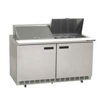 Delfield 60" Mega Top Refrigerated Salad Prep Table Cooler w/ 24 Pans - 4460NP-24M