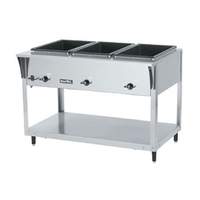 Vollrath ServeWell 3 Well stainless steel Hot Food Steam Table Electric 1440W - 38203 