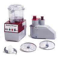Robot Coupe Commercial Food Processor with 3qt Clear Bowl & 2 Disc - R2NCLR 