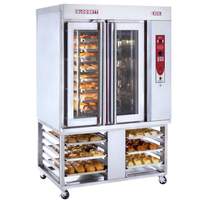 Blodgett Mini Rotating Rack Gas Bakery Oven with Stainless Stand - XR8-G/STAND