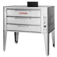 Blodgett Dual 7" Baking Compartment Stackable Gas Deck Oven - 981 SINGLE