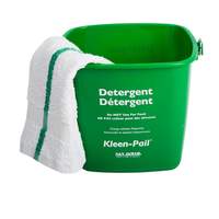 San Jamar Kleen-Pail 6 Quart Bucket Green NSF - KPP196GN