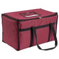 San Jamar 22in x 12in x 12in Insulated Food Carrier Red - FC2212-RD
