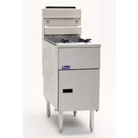 Pitco 50lb Electric Twin Vat Solid State Deep Fryer - SE14T 