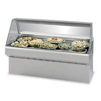 Federal Industries Market Series 60" Refrigerated Deli Case Cooler Stainless - SQ5CD