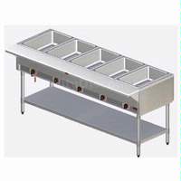 APW Wyott 4 Sealed Well Hot Food Steam Table Electric with S/s Legs - SST-4S