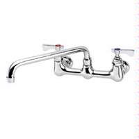 Krowne Metal Royal 8" Splash Mount Faucet w/ 6" Swing Spout Nozzle NSF - 14-806