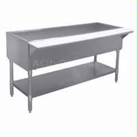 APW Wyott 64" Cold Well Buffet Table Stationary Stainless Undershelf - CT-4S