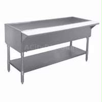 APW Wyott 79" Stationary Cold Well Buffet Table Stainless Undershelf - CT-5S