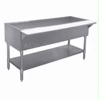 APW Wyott 33" Portable Cold Well Buffet Table Galvanized Undershelf - PCT-2