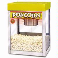 APW Wyott 8oz Stainless Popcorn Popper with Heat Lamp Countertop 120v - MPC-1A