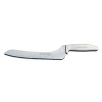 Dexter Russell Sani-Safe 9in Offset Scalloped Edge Sandwich Knife NSF - S163-9SC-PCP 