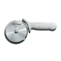Dexter Russell Sani-Safe 5" Pizza Cutter with White Polypropylene Handle - P177A-5PCP