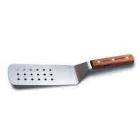 Dexter Russell Traditional 8in x 3in Perforated Turner Rosewood Handle - PS8698 