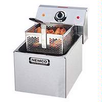 Nemco 10LB. Countertop Tubular Heated Electric Fryer - 6700
