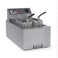 Nemco 15LB. Countertop Tubular Heated Electric Fryer - 6704-240