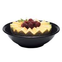 Cambro 8in Salad Cereal Bowl Black Plastic - SB80110
