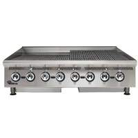 Star Ultra-Max 48" Wide Countertop Radiant Gas Charbroiler - 8148RCBB