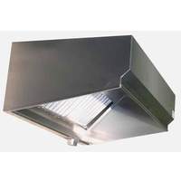 Superior Hoods 4ft Stainless Restaurant Grease Exhaust Hood NFPA96 - VSE42-04 