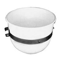 FMP Plastic 20 Qt. Mixer Bowl w/ Stainless Steel Side Band - 205-1024