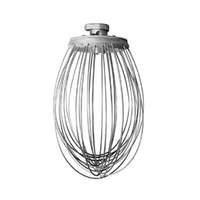 FMP Wire Whip / Whisk Attachment For 12 Qt. Hobart Mixer - 205-1045