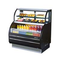 Turbo Air 51in Open Display Refrigerator Combination Merchandiser Case - TOM-W-50SB-N
